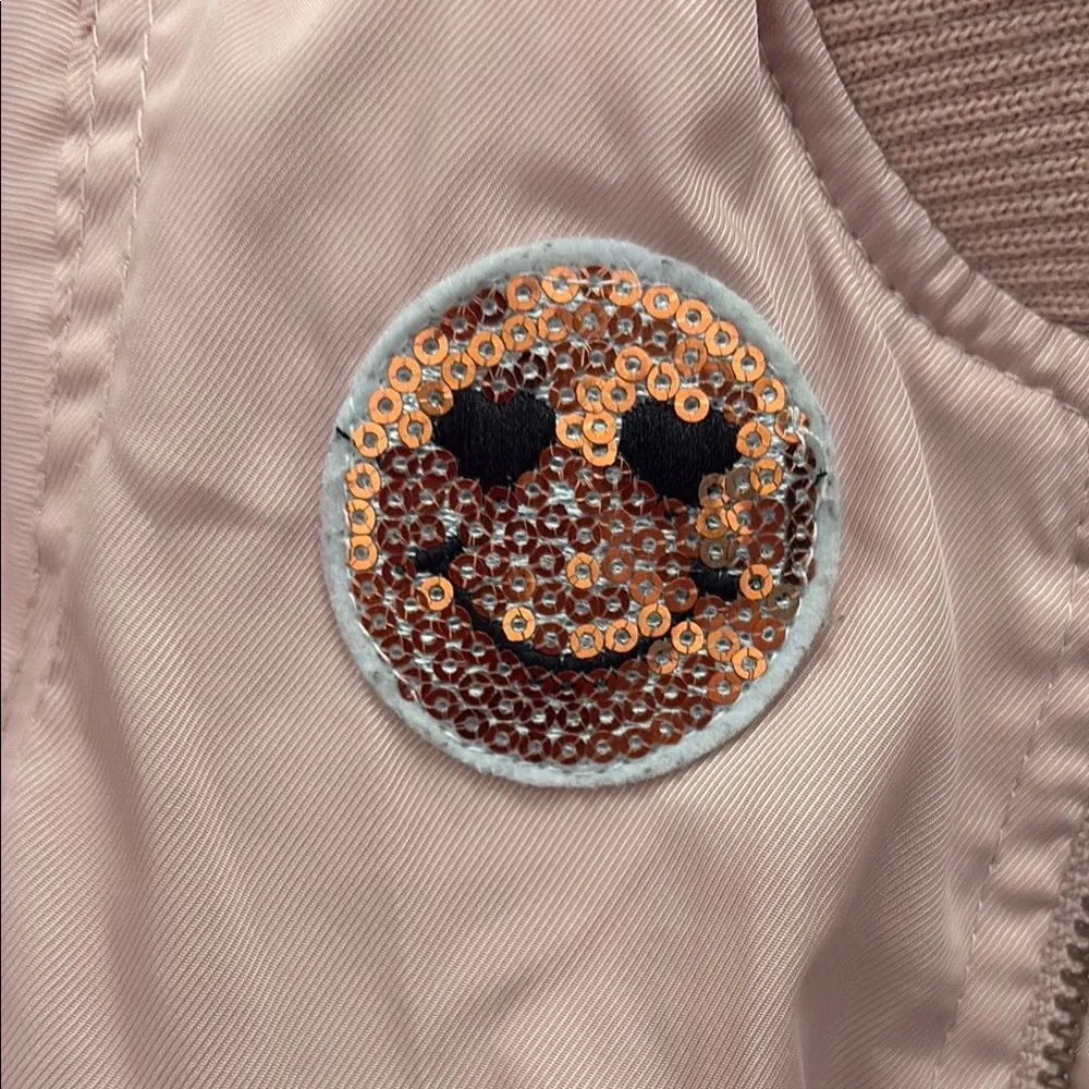 C&C California Light Pink Bomber Jacket 2t